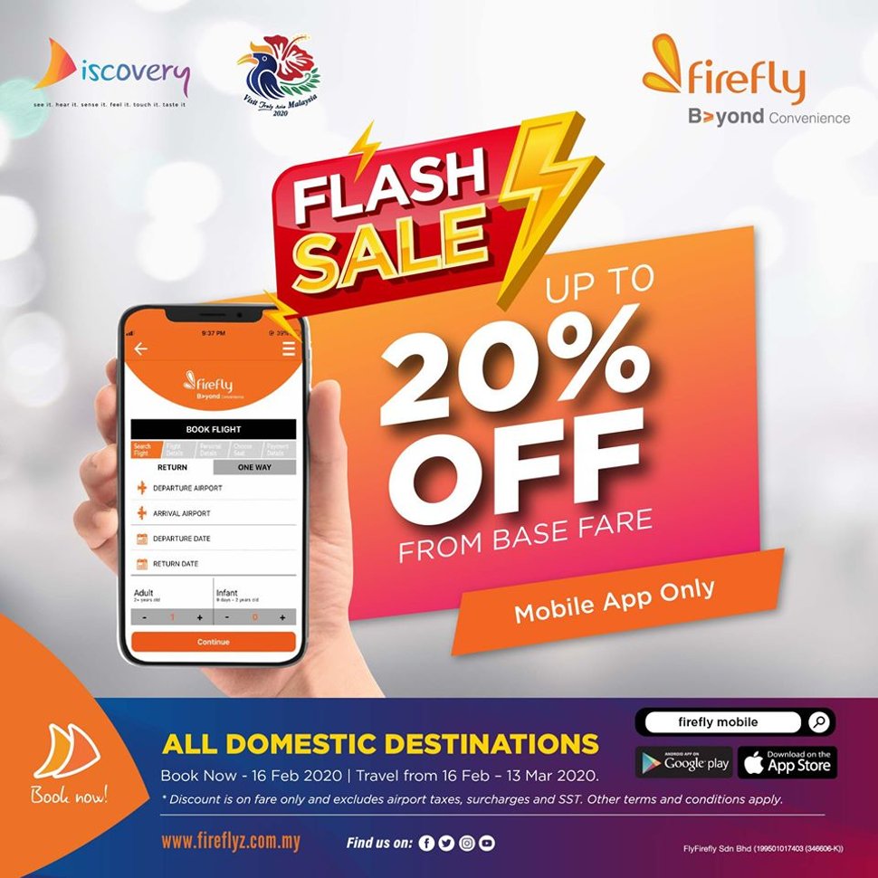 Booking firefly Firefly