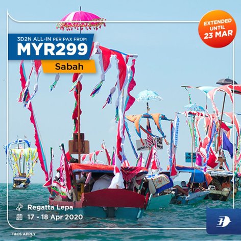 Sabah, 3D2N all-in per pax from MYR299