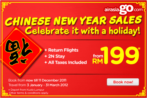 AirAsia Promotion - Chinese New Year Sale