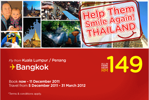 AirAsia Promotion - Help Them Smile Again - Thailand