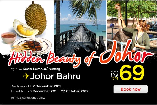 AirAsia Promotion - Hidden Beauty of Johor