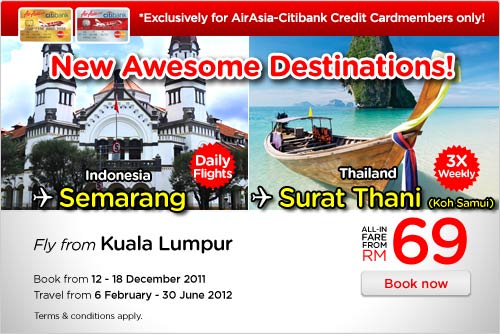 AirAsia Promotion - New Awesome Deistinations