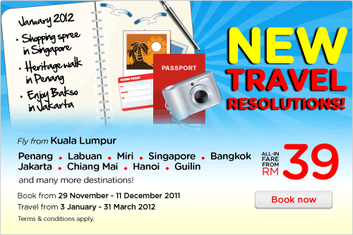 AirAsia Promotion - New Travel Resolutions