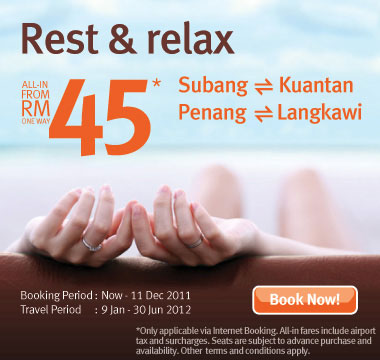 Firefly Promotion - Rest & Relax