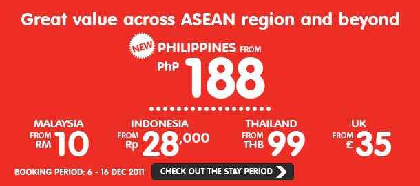 TuneHotels Promotion - Great Value Across ASEAN