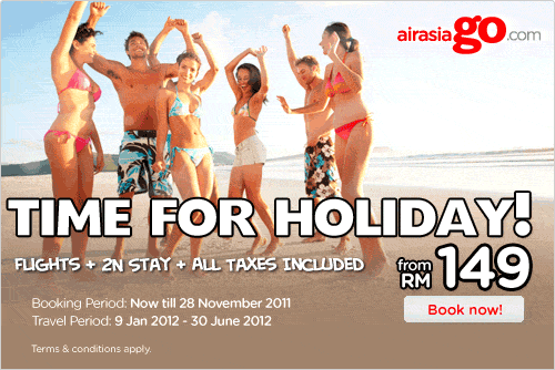 AirAsia Promotion - Time For Holiday