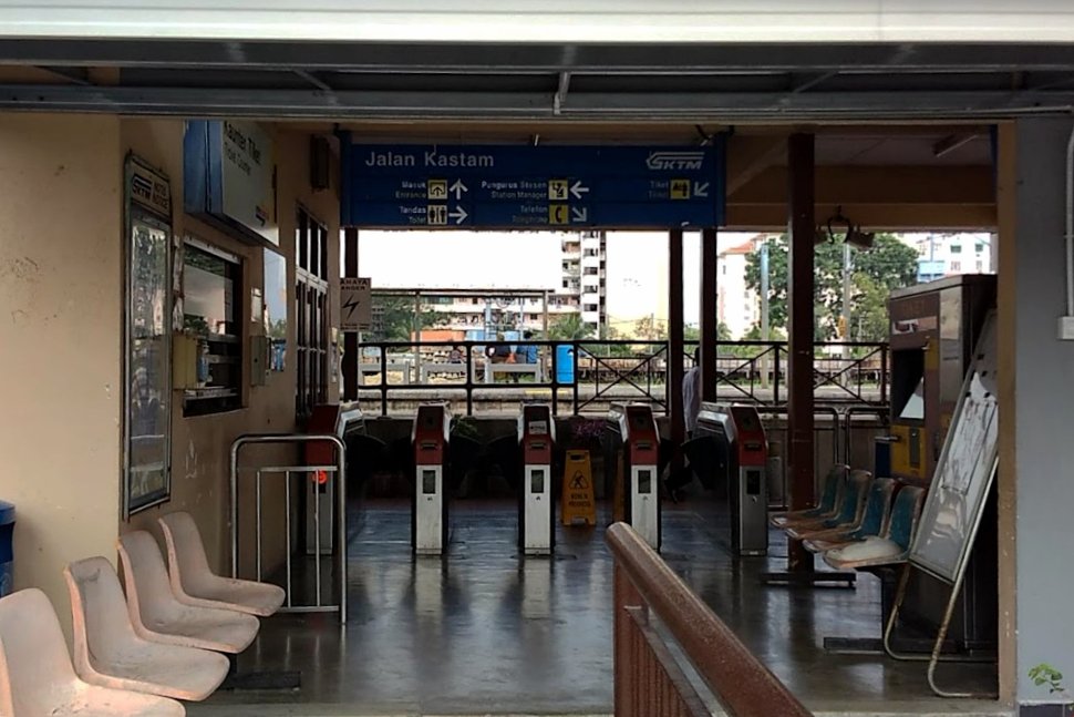 Jalan Kastam KTM Komuter station