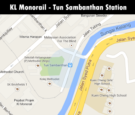 Tun Sambanthan Monorail station