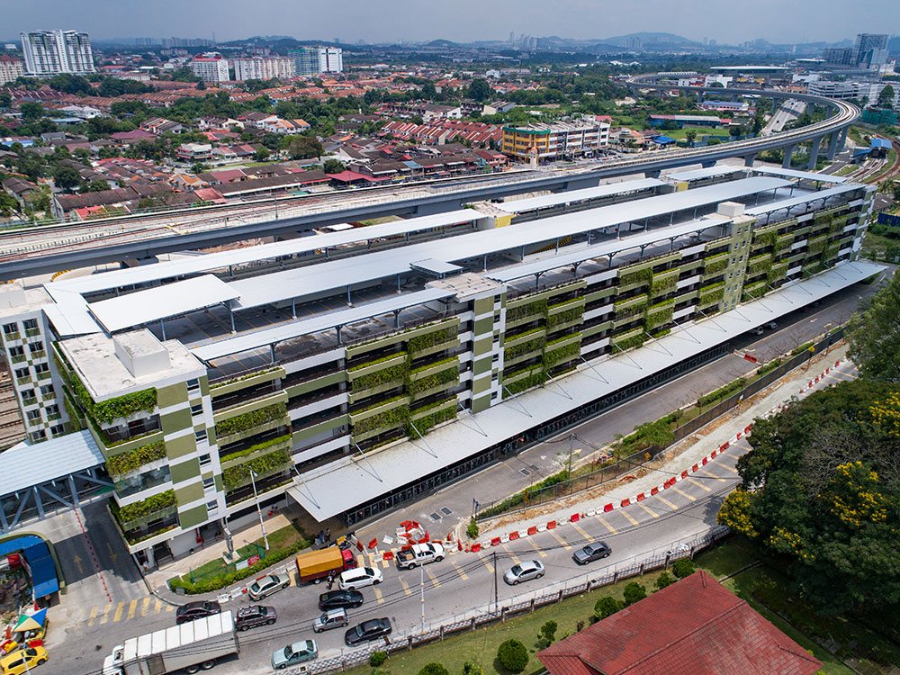 Kajang MRT Station, pictures taken during construction – klia2.info