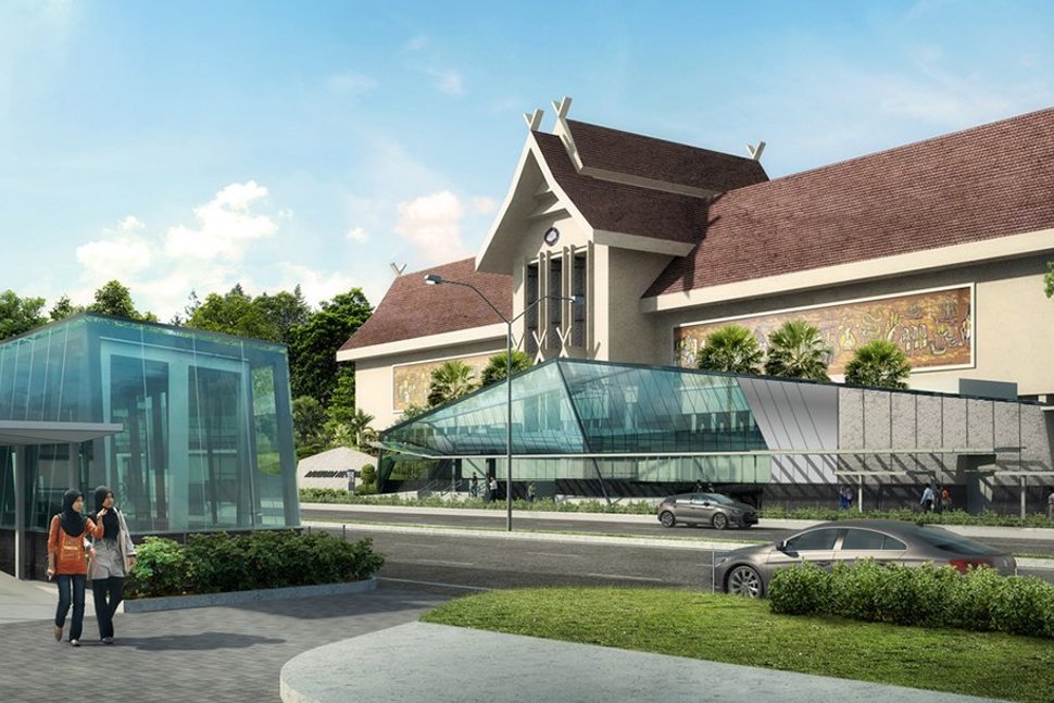 Artist impression of Muzium Negara station