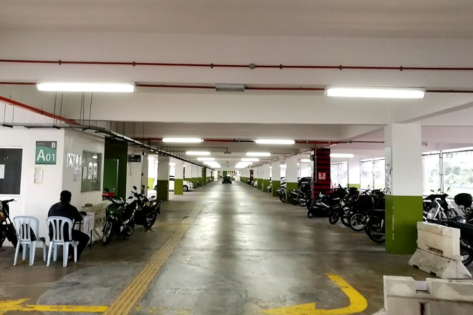 Car park facility near KTM station