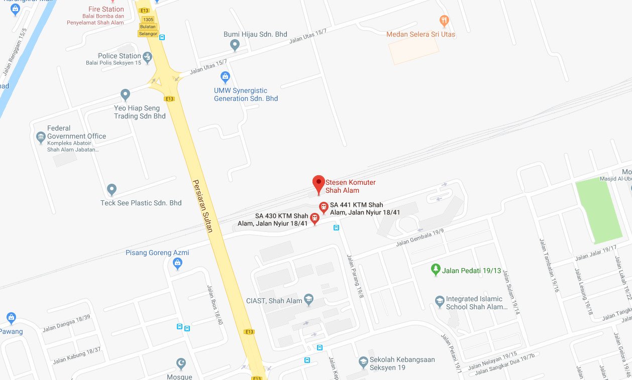 Shah Alam KTM Station – klia2.info