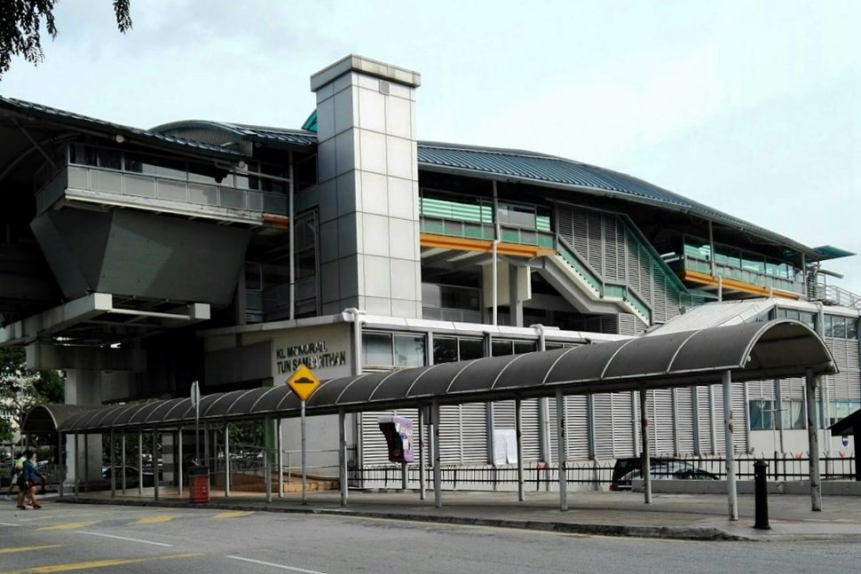 Tun Sambanthan monorail station