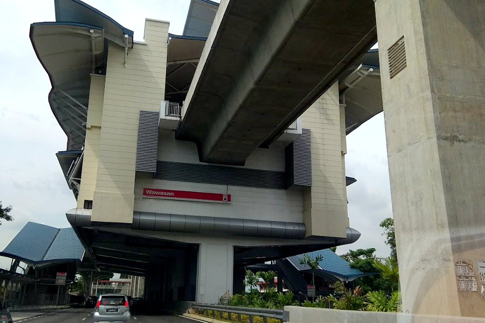 Wawasan LRT station