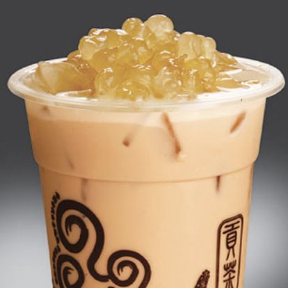 Gong Cha Milk Tea with White Pearl