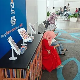 Airport KLIA launches new library that offers free e-books