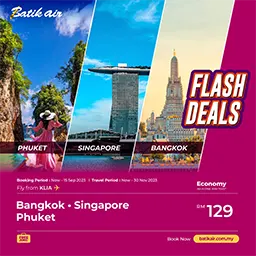 Batik Air Promotions & Flash Deals