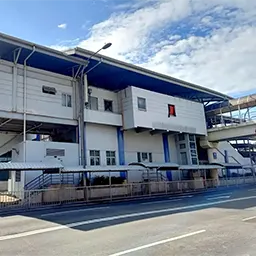 Chan Sow Lin LRT station, interchange station for the  Ampang / Sri Petaling Line LRT and MRT Putrajaya Line