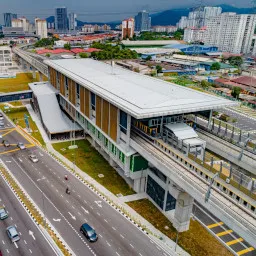 Jinjang MRT station, MRT station built to serve the town of Jinjang in Kepong, Kuala Lumpur