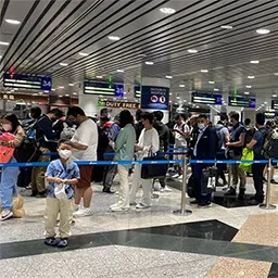 KLIA congestion due to travellers who failed to complete traveller forms in MySejahtera