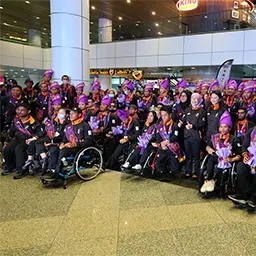 Asean Para Games athletes return to heroes welcome at KLIA