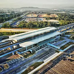 Kwasa Damansara MRT Station, the future interchange station between the MRT Kajang Line and MRT Putrajaya Line