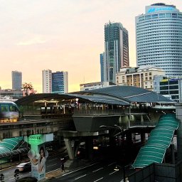 Medan Tuanku  Monorail Station,  580 meters away from the Sultan Ismail LRT station