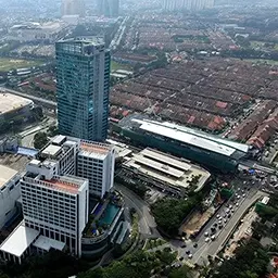 Mutiara Damansara MRT station, MRT station adjacent to the Curve shopping centre, IKEA, Lotus’s / Tesco Mutiara Damansara