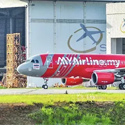 Malaysia’s newest ultra low-cost carrier plane spotted in KLIA
