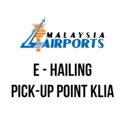 KLIA e-hailing pick-up point