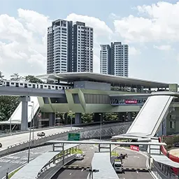 Pusat Bandar Damansara MRT station near Pavilion Damansara Heights