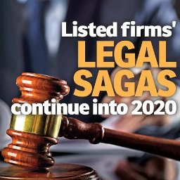 Listed firms’ legal sagas continue into 2020