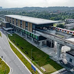 UPM MRT station, MRT station serving the Universiti Putra Malaysia main campus and nearby places of interest