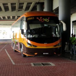 Yoyo Bus, buses from klia2 / KLIA to Ipoh, Taiping, Yong Peng and Johor Bahru
