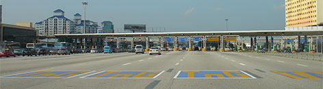 Sungai Besi toll plaza, Kuala Lumpur-Seremban Expressway