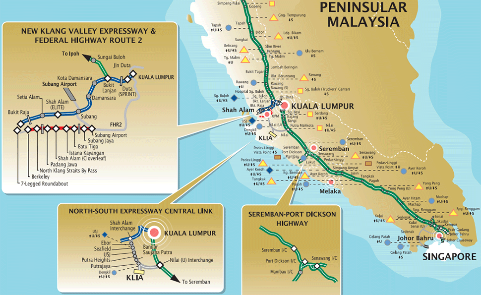 New Klang Valley Expressway (NKVE) map