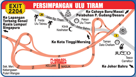 Ulu Tiram Interchange