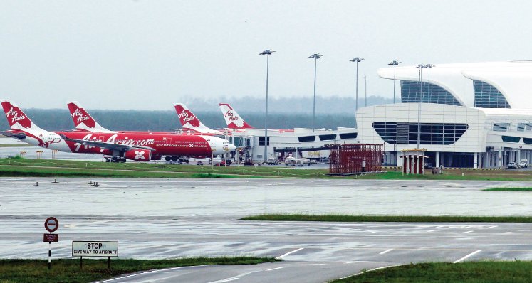klia2 opened its doors to the public in May 2014. Its harshest critic, AirAsia Group Bhd, became its biggest tenant, photo by Suhaimi Yusuf/The Edge