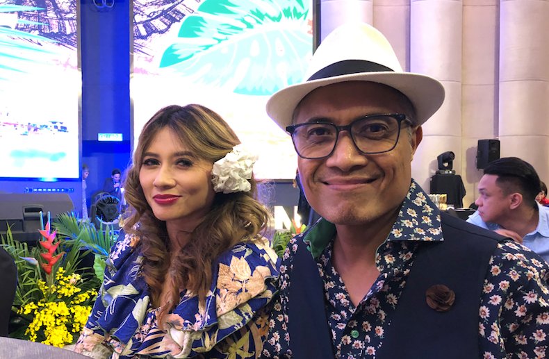 A dash of Cuban colour: Malaysia Airports General Manager of Commercial Business Hani Ezra Hussin and Senior General Manager Commercial Services Mohammad Nazli Abdul Aziz hosted the awards night