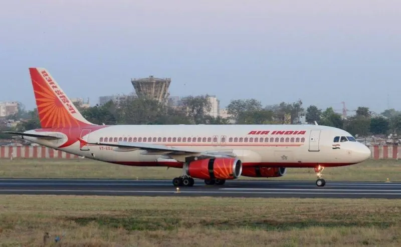 File photo of an Air India flight preparing to take off from Sardar Vallabhbhai Patel International Air Port in Ahmedabad. — AFP pic