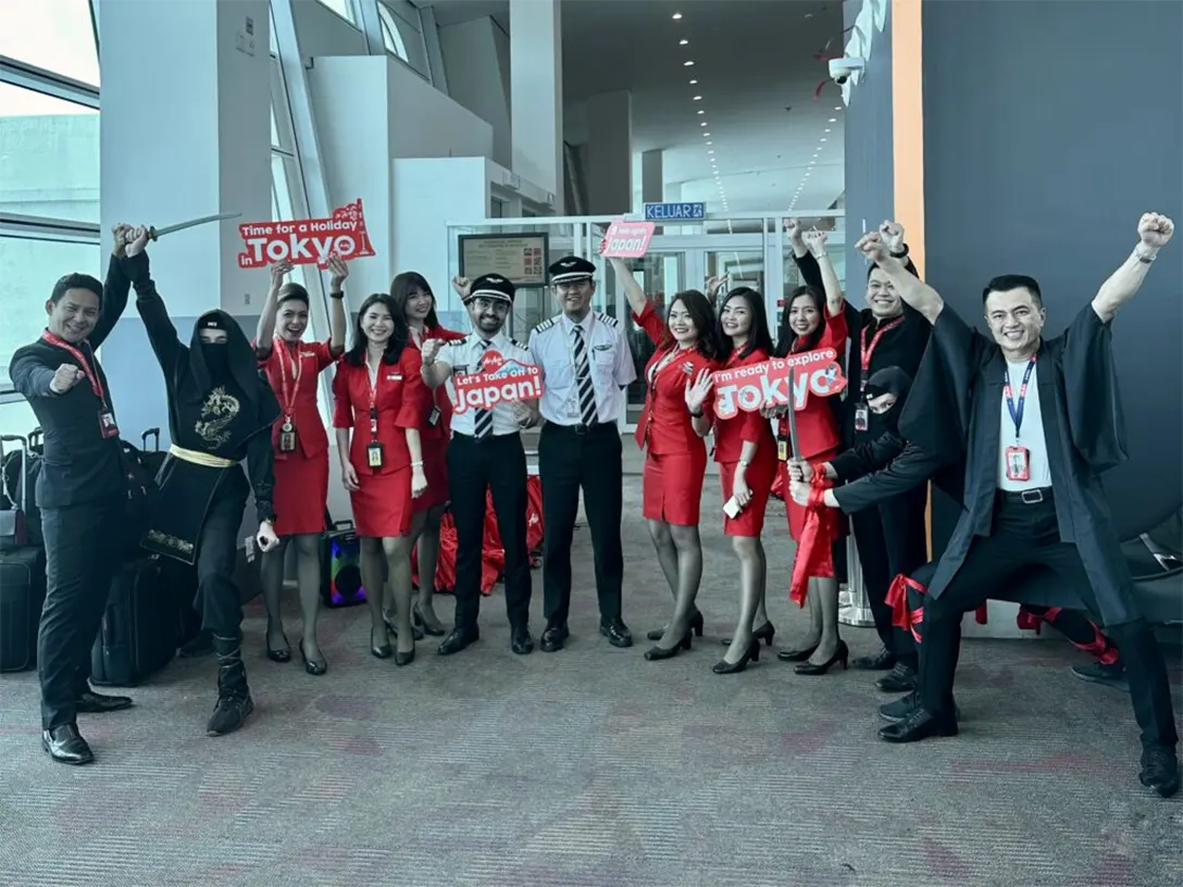 AirAsia X takes flight to Tokyo Haneda