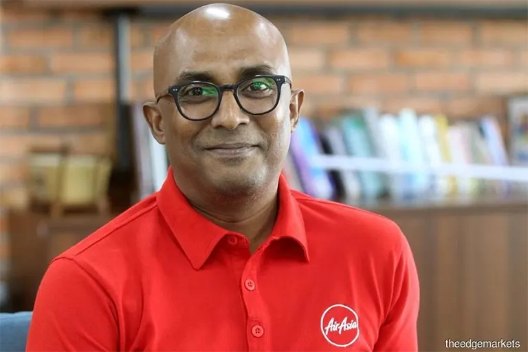 AirAsia Aviation Group Limited group CEO Bo Lingam