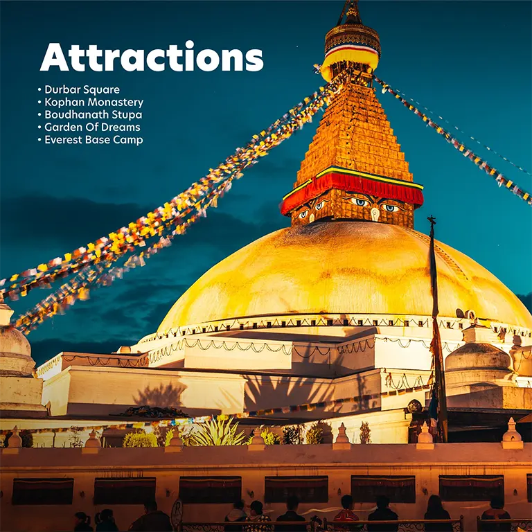 Attractions at Kathmandu