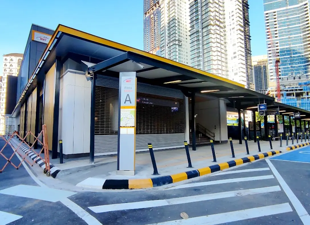 Entrance A of Conlay MRT station