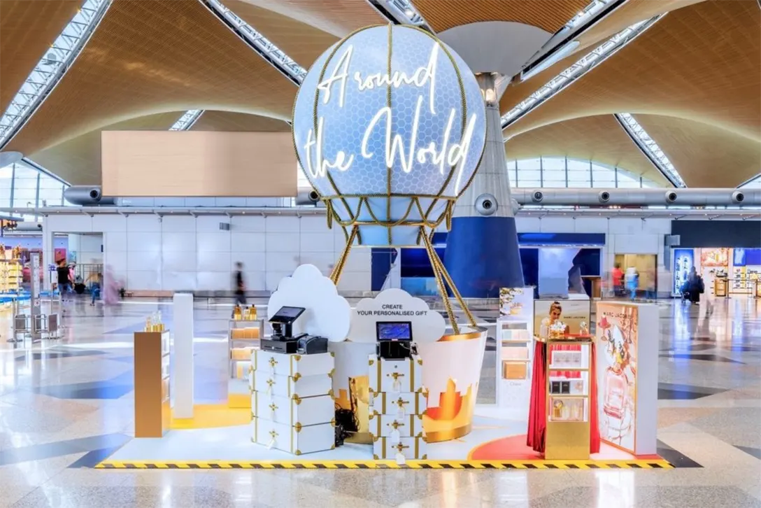 The next stop for Coty’s ‘Around the World’ tour is KLIA, highlighting the Chloé and Marc Jacobs fragrance brands