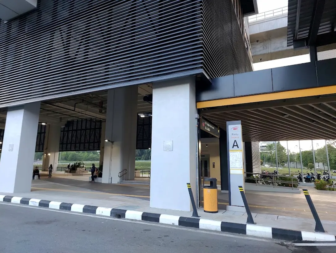 Entrance A of Cyberjaya City Centre MRT station