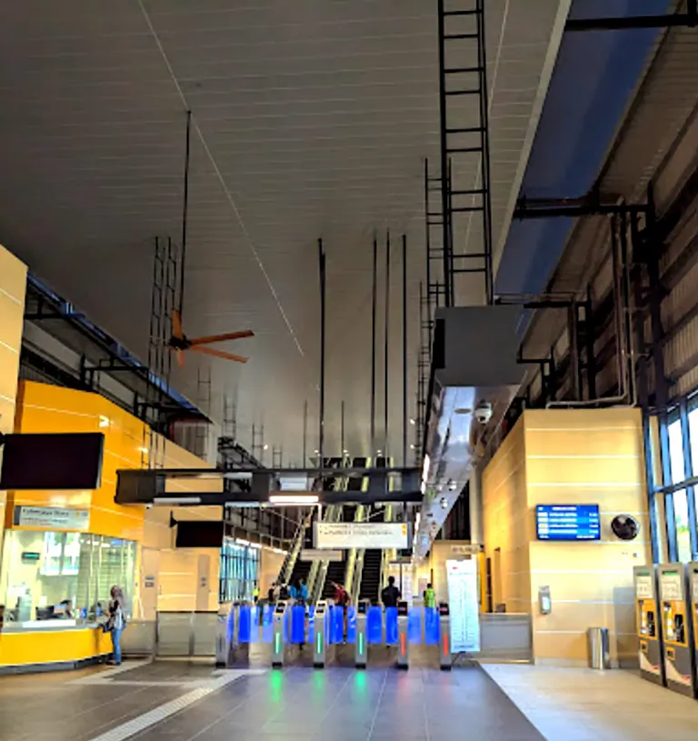 Concourse level at the Cyberjaya Utara MRT station