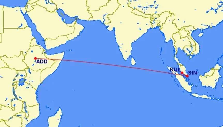 Ethiopian Airlines Returns To Kuala Lumpur Via Singapore Airport