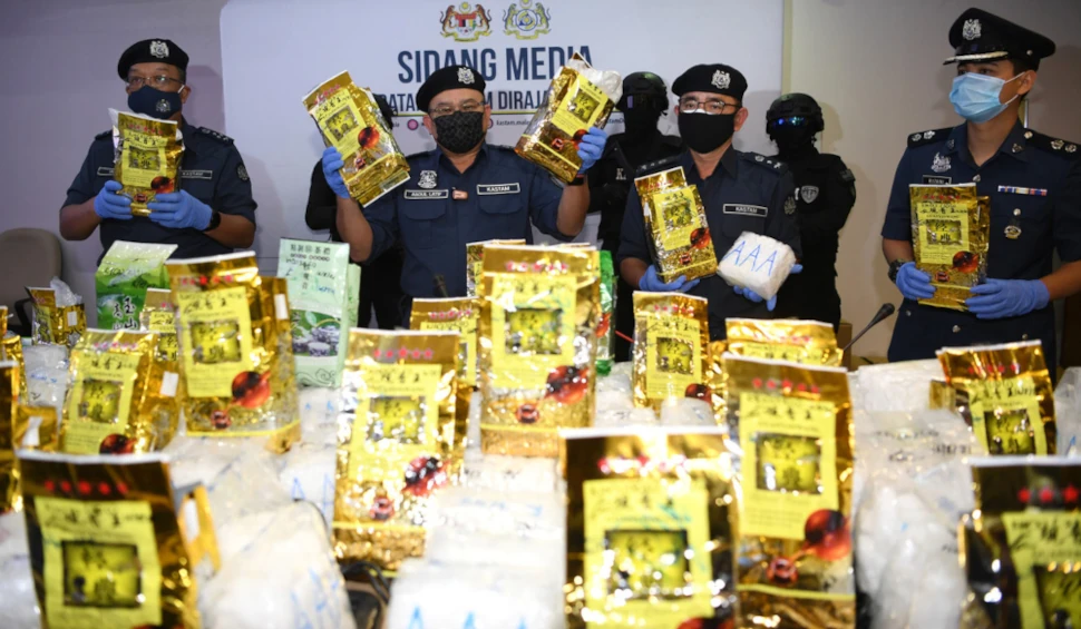 Customs foils attempt to smuggle 184kg of drugs at KLIA