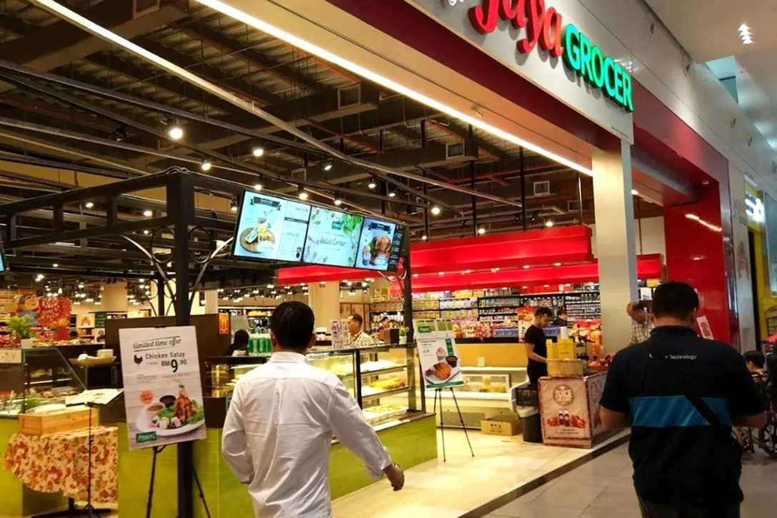 The Jaya Grocer supermarket at klia2